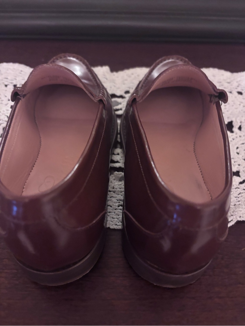 Classic Women’s Penny Loafers in Brown - Picture 5 of 9